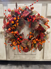 Rustic berry wreath